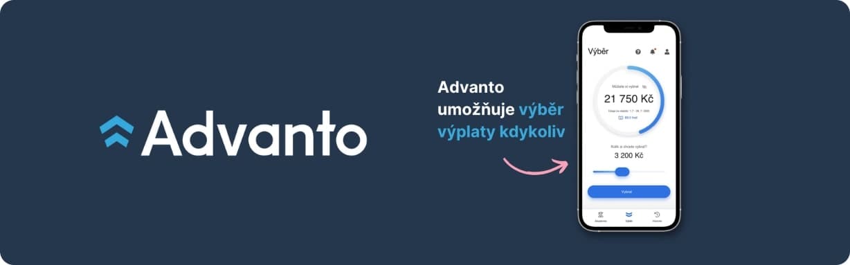 Advanto: Výplata kdykoliv 1